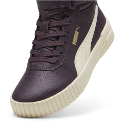 PUMA Carina 2.0 Mid-Top Sneaker gefüttert Mädchen 06 - midnight plum/alpine snow/puma gold 36