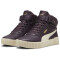 PUMA Carina 2.0 Mid-Top Sneaker gefüttert Mädchen 06 - midnight plum/alpine snow/puma gold 36
