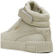 PUMA Carina 2.0 Winterized Mid-Top Sneaker gefüttert Damen 07 - desert dust/puma gold 40.5
