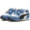PUMA Cabana Racer SL 20 PS Sneaker mit Klettverschluß Kinder 18 - PUMA white/PUMA black/blue horizon/maple syrup 30