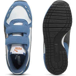 PUMA Cabana Racer SL 20 PS Sneaker mit Klettverschlu&szlig; Kinder 18 - PUMA white/PUMA black/blue horizon/maple syrup 32
