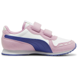 PUMA Cabana Racer SL 20 PS Sneaker mit Klettverschlu&szlig; Kinder 16 - PUMA white/lapis lazuli/mauved out/cool cucumber 32