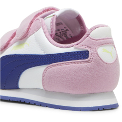 PUMA Cabana Racer SL 20 PS Sneaker mit Klettverschlu&szlig; Kinder 16 - PUMA white/lapis lazuli/mauved out/cool cucumber 32