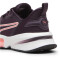 PUMA PWRFrame TR 3 Trainingsschuhe Damen 10 - midnight plum/vapor gray/sunset glow 36