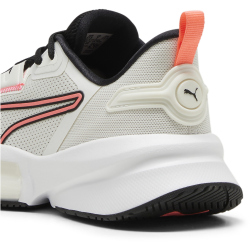 PUMA PWRFrame TR 3 Trainingsschuhe Damen 09 - vapor gray/puma black/sunset glow 37.5