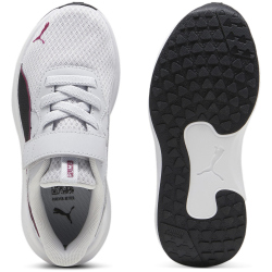 PUMA Reflect Lite AC+ Laufschuhe Kinder 10 - silver mist/puma black/magenta gleam 32