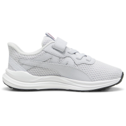PUMA Reflect Lite AC+ Laufschuhe Kinder 10 - silver mist/puma black/magenta gleam 32