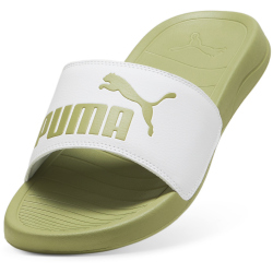PUMA Popcat 20 Badelatschen 42 - PUMA white/calming green 37