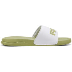 PUMA Popcat 20 Badelatschen 42 - PUMA white/calming green 40.5