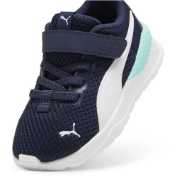 PUMA Anzarun Lite AC Baby-Sneaker mit Klettverschluss 39 - club navy/puma white/mint 27