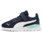 PUMA Anzarun Lite AC PS Kinder Sneaker mit Klettverschluss 39 - club navy/puma white/mint 34