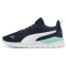 PUMA Anzarun Lite Kinder Sneaker 39 - club navy/puma white/mint 38.5