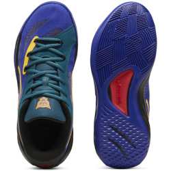 PUMA All-Pro Nitro Crowd Craze Basketballschuhe 01 - lapis lazuli/cold green/puma black 40.5