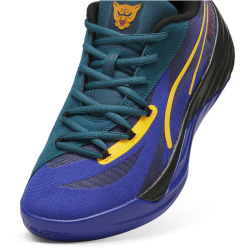 PUMA All-Pro Nitro Crowd Craze Basketballschuhe 01 - lapis lazuli/cold green/puma black 40.5