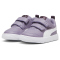 PUMA Courtflex V3 Baby-Sneaker mit Klettverschluss 04 - pale plum/puma white 20