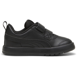 PUMA Courtflex V3 Baby-Sneaker mit Klettverschluss 01 - PUMA black/PUMA black/cast iron 20
