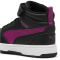 PUMA Rebound V6 Mid Winterized AC+ Sneaker Kinder 04 - PUMA black/magenta gleam/PUMA white 34