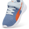 PUMA Flyer Runner Baby-Sneaker mit Klettverschluss 48 - blue horizon/frosted dew/flame flicker 22