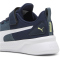 PUMA Flyer Runner PS Kinder Sneaker mit Klettverschluss 49 - club navy/gray skies/puma white 33