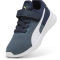 PUMA Flyer Runner PS Kinder Sneaker mit Klettverschluss 49 - club navy/gray skies/puma white 35