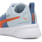 PUMA Flyer Runner PS Kinder Sneaker mit Klettverschluss 48 - blue horizon/frosted dew/flame flicker 31