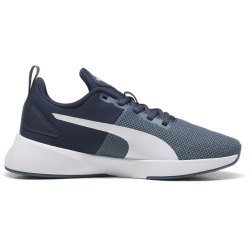 PUMA Flyer Runner Kinder Sneaker 49 - club navy/gray skies/puma white 38.5