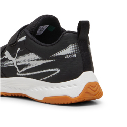 PUMA Varion II Hallenschuhe mit Klettverschluss Kinder 01 - PUMA black/cool light gray/gum 35.5