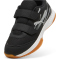 PUMA Varion II Hallenschuhe mit Klettverschluss Kinder 01 - PUMA black/cool light gray/gum 35.5