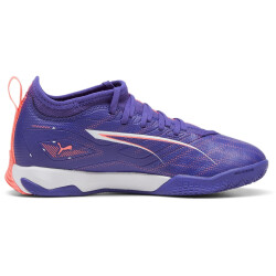 PUMA Ultra 5 Match IT + Mid Hallen-Fußballschuhe Kinder 01 - lapis lazuli/puma white/sunset glow 33