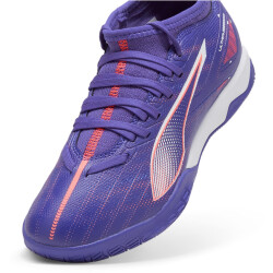 PUMA Ultra 5 Match IT + Mid Hallen-Fußballschuhe Kinder 01 - lapis lazuli/puma white/sunset glow 33