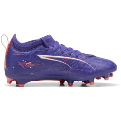 PUMA Ultra 5 Match FG/AG Fußballschuhe Kinder 01 - lapis lazuli/puma white/sunset glow 36