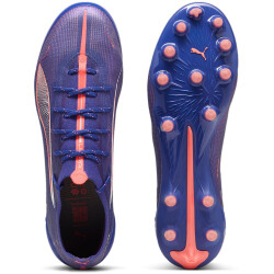 PUMA Ultra 5 Ultimate AG Kunstrasen-Fußballschuhe 01 - lapis lazuli/puma white/sunset glow 39