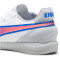 PUMA King Match IT Hallen-Fußballschuhe Kinder 02 - PUMA white/bluemazing/flat light gray 37.5