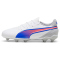 PUMA King Match FG/AG Fu&szlig;ballschuhe Kinder 02 - PUMA white/bluemazing/flat light gray 28