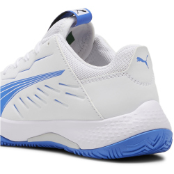 PUMA Accelerate Handballschuhe Kinder 02 - PUMA white/bluemazing 34