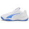 PUMA Accelerate Handballschuhe Kinder 02 - PUMA white/bluemazing 34