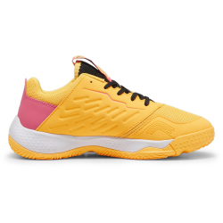 PUMA Accelerate Handballschuhe Kinder 01 - sun stream/sunset glow/puma black 33