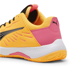 PUMA Accelerate Handballschuhe Kinder 01 - sun stream/sunset glow/puma black 34