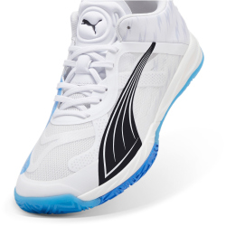 PUMA Accelerate Nitro Squad Hallenschuhe 02 - PUMA white/bluemazing/PUMA black 37.5