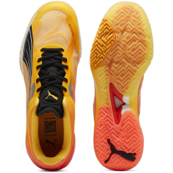 PUMA Accelerate Nitro Squad Hallenschuhe 01 - sun stream/sunset glow/puma black 42