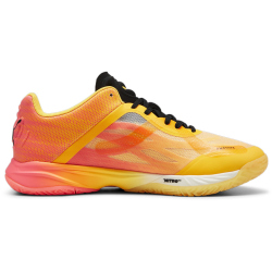 PUMA Accelerate Nitro Squad Hallenschuhe 01 - sun stream/sunset glow/puma black 42