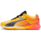 PUMA Accelerate Nitro Squad Hallenschuhe 01 - sun stream/sunset glow/puma black 42