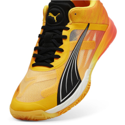 PUMA Accelerate Nitro Squad Hallenschuhe 01 - sun stream/sunset glow/puma black 46