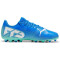 PUMA Future 7 Play MG Multi-Ground Fußballschuhe Kinder 01 - hyperlink blue/mint/puma white 31