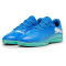 PUMA Future 7 Play IT Hallen-Fu&szlig;ballschuhe Kinder 01 - hyperlink blue/mint/puma white 28
