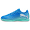 PUMA Future 7 Play IT Hallen-Fu&szlig;ballschuhe Kinder 01 - hyperlink blue/mint/puma white 28