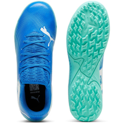 PUMA Future 7 Play TT Multinocken-Fu&szlig;ballschuhe Kinder 01 - hyperlink blue/mint/puma white 28