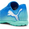 PUMA Future 7 Play TT Multinocken-Fußballschuhe Kinder 01 - hyperlink blue/mint/puma white 36