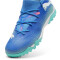 PUMA Future 7 Match TT + Mid Multinocken-Fußballschuhe Kinder 01 - bluemazing/puma white/electric peppermint 35.5