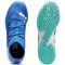 PUMA Future 7 Match IT + Mid Hallen-Fu&szlig;ballschuhe Kinder 01 - bluemazing/puma white/electric peppermint 33